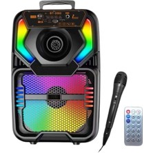 Concord BT-2092  Fm Radyo/usb/mikrofonlu/kumandalı 8'' Taşınabilir Bluetooth Hoparlör