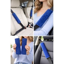 Tusba Market Inci Kadife Araç Emniyet Kemeri Pedi 2’li Set – Yumuşak Konforlu Omuz Koruyucu