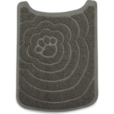 Hnrlishp Beeztees  Tuvaleti Paspası, Gri, 49X32CM