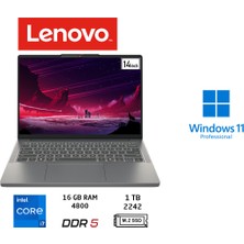 Lenovo ıdeapad Slim 3 14IRH10 Intel I7 13620H Ddr5 16 GB 1 Tb 14" 83K0002ATR W11 Pro