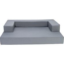 Hnrlishp Pet Comfort Gloria Sofa Orthopedik Su Geçirmez Köpek Yatağı, Gri 70X53X8CM
