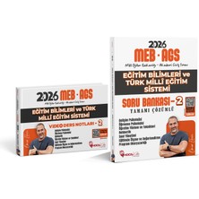 Hoca Kafası Yayınları 2026 Meb – Ags  eğitim Bilimleri ve Türk Milli Eğitim Sistemi Soru Bankası– 2 / eğitim Bilimleri ve Türk Milli Eğitim Sistemi  Video Ders Notları- 2  ( Ömer Ekici ) 2 Li Set