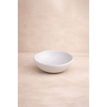 Barine Elle Şekillendirilmiş Amorf Stoneware Kase Siyah 10 cm