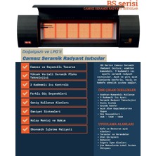 Bugass Bs - 6 Serisi - Camsız Seramik Radyant Isıtıcılar
