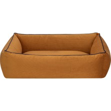 Hnrlishp Pet Comfort Golf   ve Köpek Yatağı Hardal W Parliament Mi Biye S 75X60CM