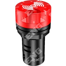 Buzzer Wth LED Red 24V Eng 32 0561