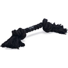 Hnrlishp Beeztees Köpek Oyuncağı, Çift Düğümlü Diş Ipi, Pamuk Iplerden, Siyah, 50X9X7,5CM, 319GR