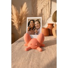 Sevimli Figür Instax Polaroid Fotoğraf Tutucu Stand Pembe