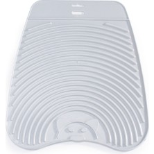 Hnrlishp Beeztees  Tuvaleti Paspası, Sert Plastik, Gri, 38X35CM