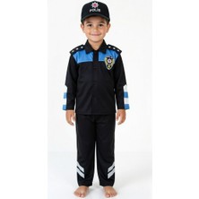 Mercantex Single Sword Unisex/erkek/kız Çocuk Polis-Asker Kıyafeti Elbisesi Üniforma Takımı
