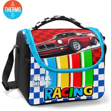 Coral High Kids Kırmızı Araba Desenli Thermo Beslenme Çantası 37157