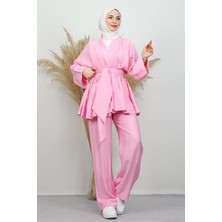 Şebboy Kupra Takım Pembe