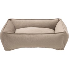 Hnrlishp Pet Comfort Golf Ortopedik Bej Köpek Yatağı M 75X60CM