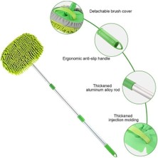 Özbience Çok Fonksiyonlu Mikrofiber Uzun Sopalı Oto Temizlik Fırçası