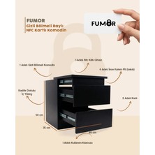 Fumor Gizli Bölmeli Nfc Kartlı Komodin