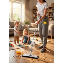 Özbience Mikrofiber Başlıklı Sprey Mop, Kolay ve Hızlı Temizlik Seti