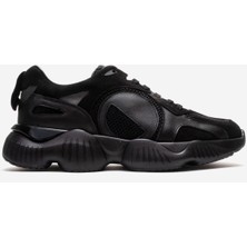 Marcomen Erkek Kalın Tabanlı Sneaker Ayakkabı Gerçek Deri Mc 23291/2 Siyah