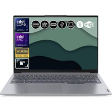 Lenovo Thinkbook 21MS008RTR Atl3 ULTRA7-155H 8gb Ram 1tb SSD Arc Graphics 16" Wuxga Fdos Notebook