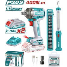 Total Avantaj Set - Somun Sökme ve Askılı Çalışma Işığı TOSLI23048E