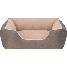 Hnrlishp Pet Comfort Echo  Kahve-Bej Köpek Yatağı M 80X65CM