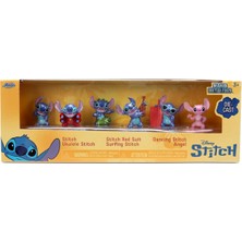 Jada Nano Metalfigs Disney Stitch Diorama 6’lı Metal Figür Seti 4 cm 36325
