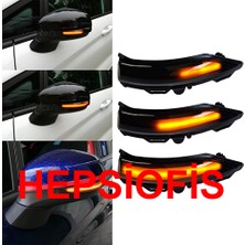 Gjob Ford Fiesta Mk8 2018 Kayar LED Ayna LED Sağ Sol Ford Fiesta Mk8 Kayar LED Ayna Sinyal