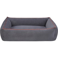 Hnrlishp Pet Comfort Golf  Gri Köpek Yatağı M 75X90CM