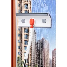 Özbience Çift Taraflı Teleskopik Çok Fonksiyonlu Cam Temizlik Paspası +1 Yedekli