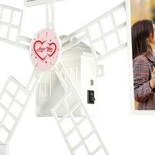 Dönen Değirmen Duvar Çerçevesi