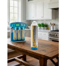 Bmb Hq Su Arıtma Cihazı 2 Numaralıtwist Nano Kireç Önleyicili Cto Blok Coconut Karbon Filtre