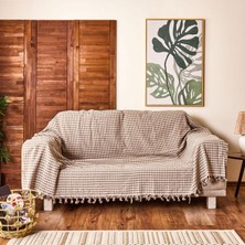 Matmel Soft Dama Koltuk Örtüsü - Ekru / Bej - 180X200 cm