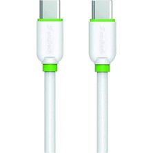 3 Adet Soultech DK061B Type-C To Type-C 3A Şarj Kablosu