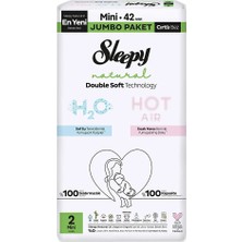 Sleepy Natural Double Soft 2 Beden 42 Adet (5 Adet)