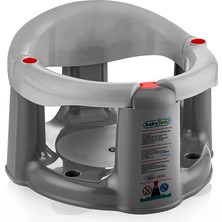 Babyjem Önden Açılır Banyo  Mama Oturağı Gri