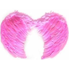 Pembe Melek Kanadı Kostümü Küçük