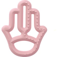 Silikon Diş Kaşıyıcı Annenin Eli Pembe 1 Adet