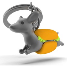 3 Adet Metalmorphose Dachshund Sosisli Sandviç Anahtarlık MTM250-01