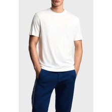 Emporio Armani Logolu Regular Fit Bisiklet Yaka T Shirt Erkek T Shirt EM002996 AF13721 U0003