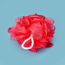 Matmel Sabunlu Çilek Banyo Lifi - Kırmızı