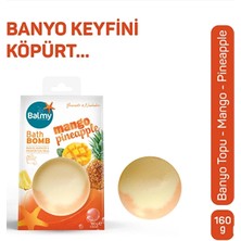 3 Adet Balmy Mango Ananas Banyo Topu 160 G