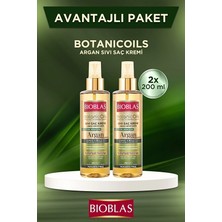 3 Adet Bioblas Sıvı Saç Kremi 200 ml Ikili Argan