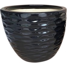 Gardenzone Küçük Boy Seramik Saksı (HG23-139) 15,5 cm 3 Adet