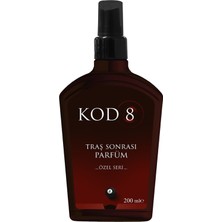 Kod 8 Erkek Bakım Tıraş Sonrası Parfüm 200 ml 4 Adet