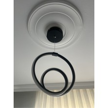 Allians Modern Sarkıt Çember Tavan Lambası, Şık ve Dekoratif Aydınlatma