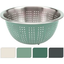 Koopman Renkli Metal Süzgeç 24 cm 3 Adet