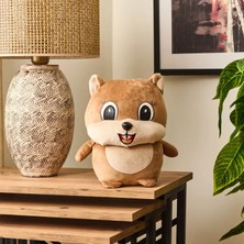 Matmel Soft Sincap Figürlü Yastık - Kahverengi - 35X20 cm