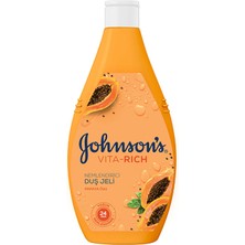 Johnson's Vıta-Rıch Papaya Özlü Nemlendirici Duş Jeli 400 ml 4 Adet