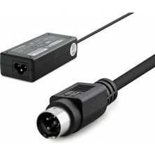 Marsilyan 24V 2.5A 60W Yazar Kasa ve Pos Cihazı Adaptörü - 3 Pin - Siyah HD8842