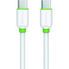 4 Adet Soultech DK061B Type-C To Type-C 3A Şarj Kablosu