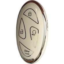 Autohan Keys 5 Butonlu Nano Anahtar Kılıfı, Yeni Tucson, Ioniq, Kona ile Uyumlu